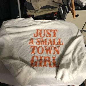 Small town girl Jumper. Like wildfox